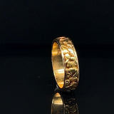 14 克拉黄金结婚戒指