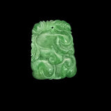 Carved Jadeite Pendant