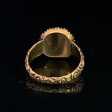 Antigue Fifteen Carat Gold Sentimental Ring