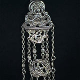 Antique Sterling Silver Chatelaine Pendant
