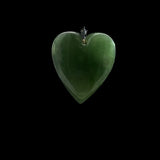 NZ Mere Pounamu ( Green Stone) Heart Pendant