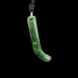 NZ Mere Pounamu (Green Stone) Hand Club Pendant