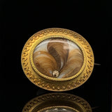 15ct Yellow Gold Victorian Morning Brooch