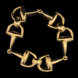 Antique Eighteen Carat Stirrup Link Bracelet