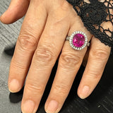 Ruby and Diamond Dress Ring