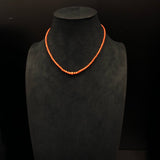 Fine Natural Graduated Coral Necklace
