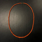Fine Natural Graduated Coral Necklace