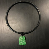 Carved Jadeite Pendant