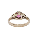 Pink Sapphire & Diamond Ring inner